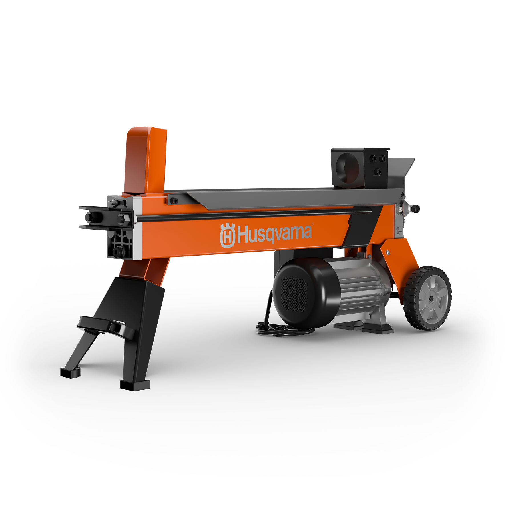 066004 Husqvarna log splitter front angle view