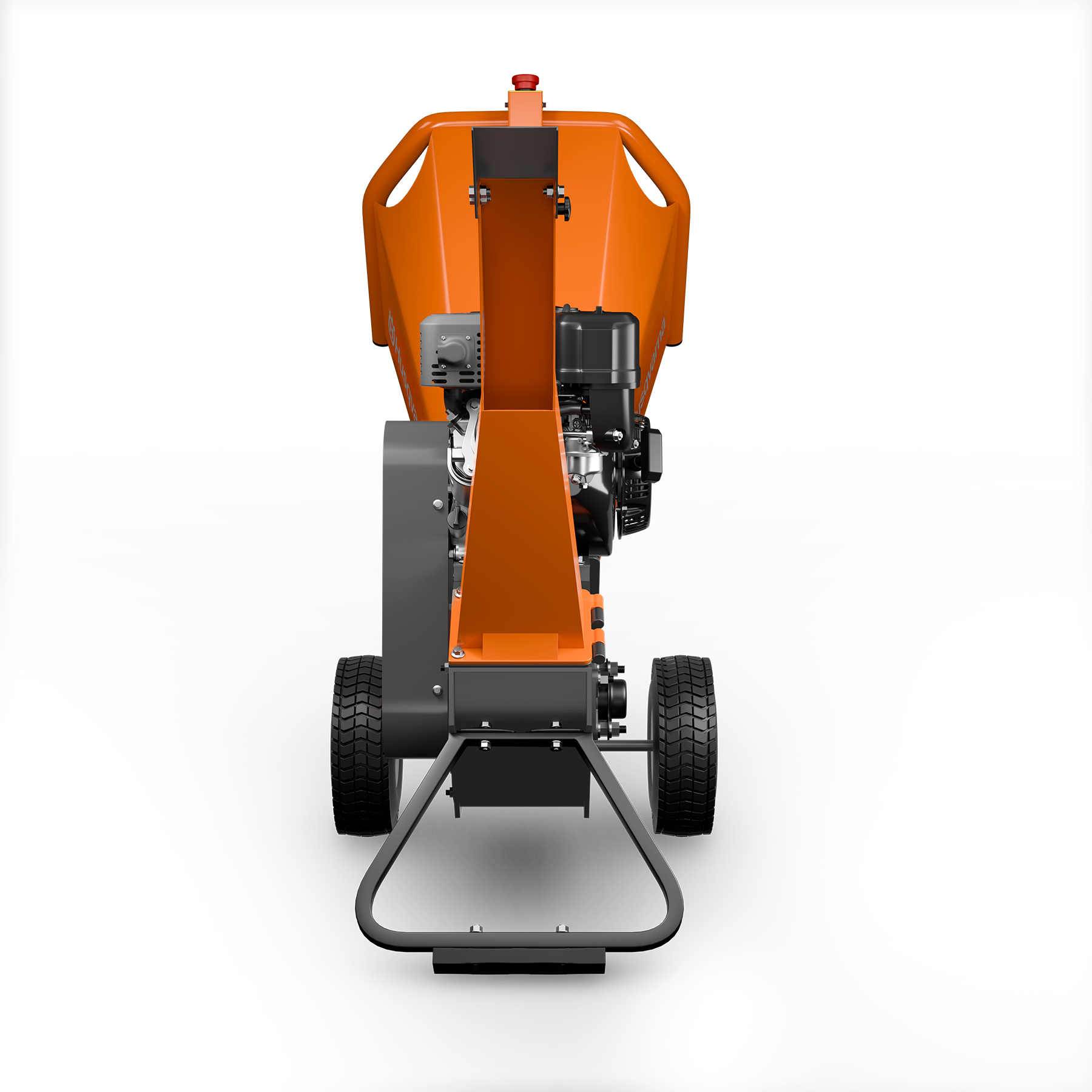 066005 Husqvarna wood chipper back view