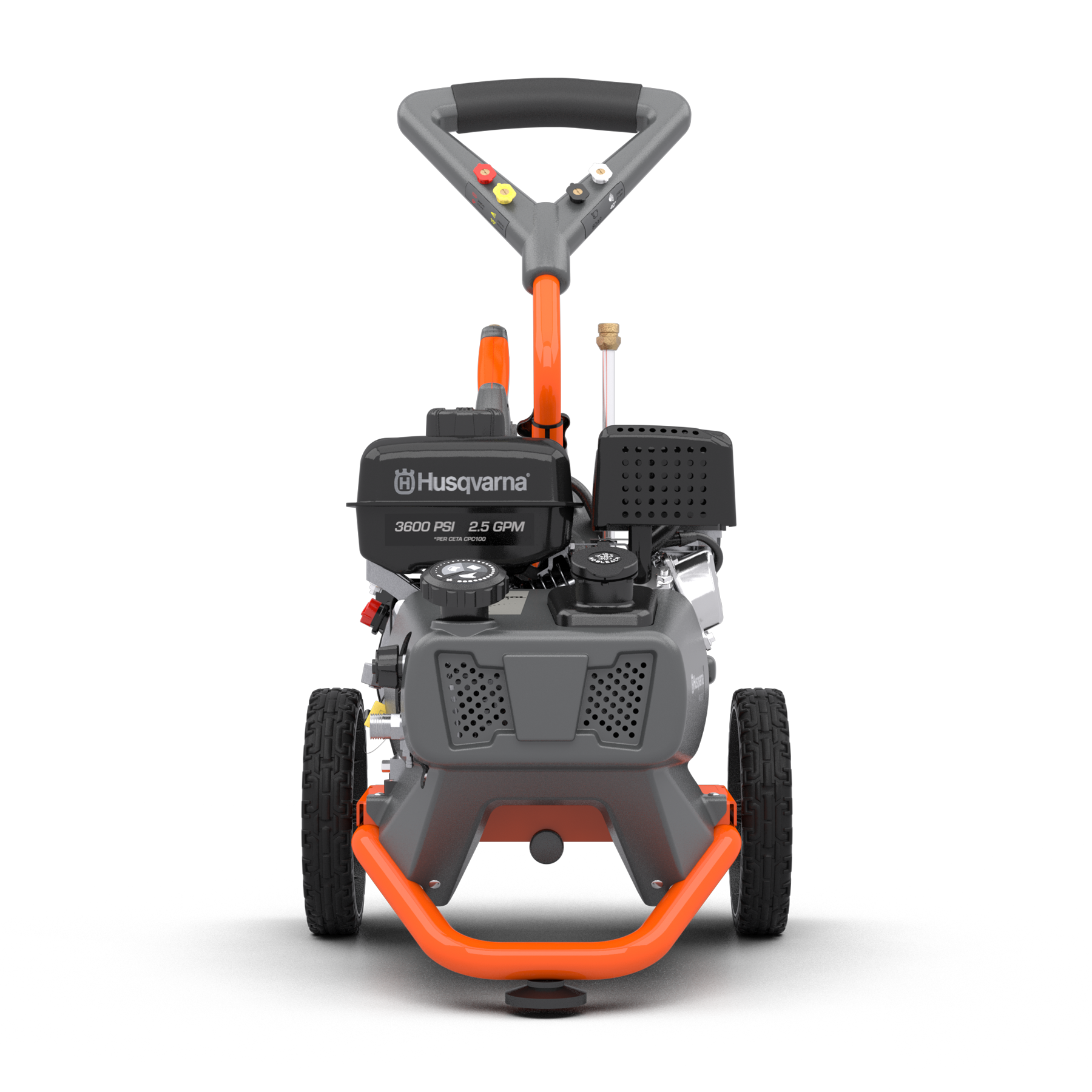 022010 Husqvarna pressure washer front view