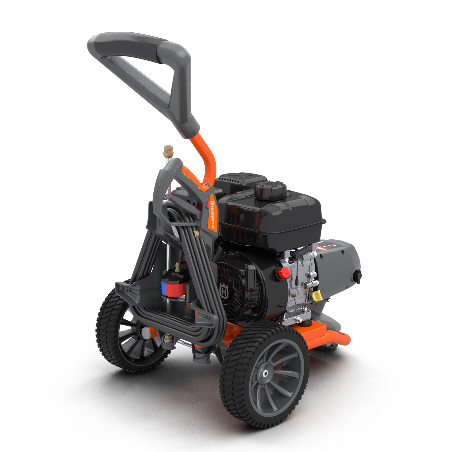 022014 Husqvarna pressure washer back angle view