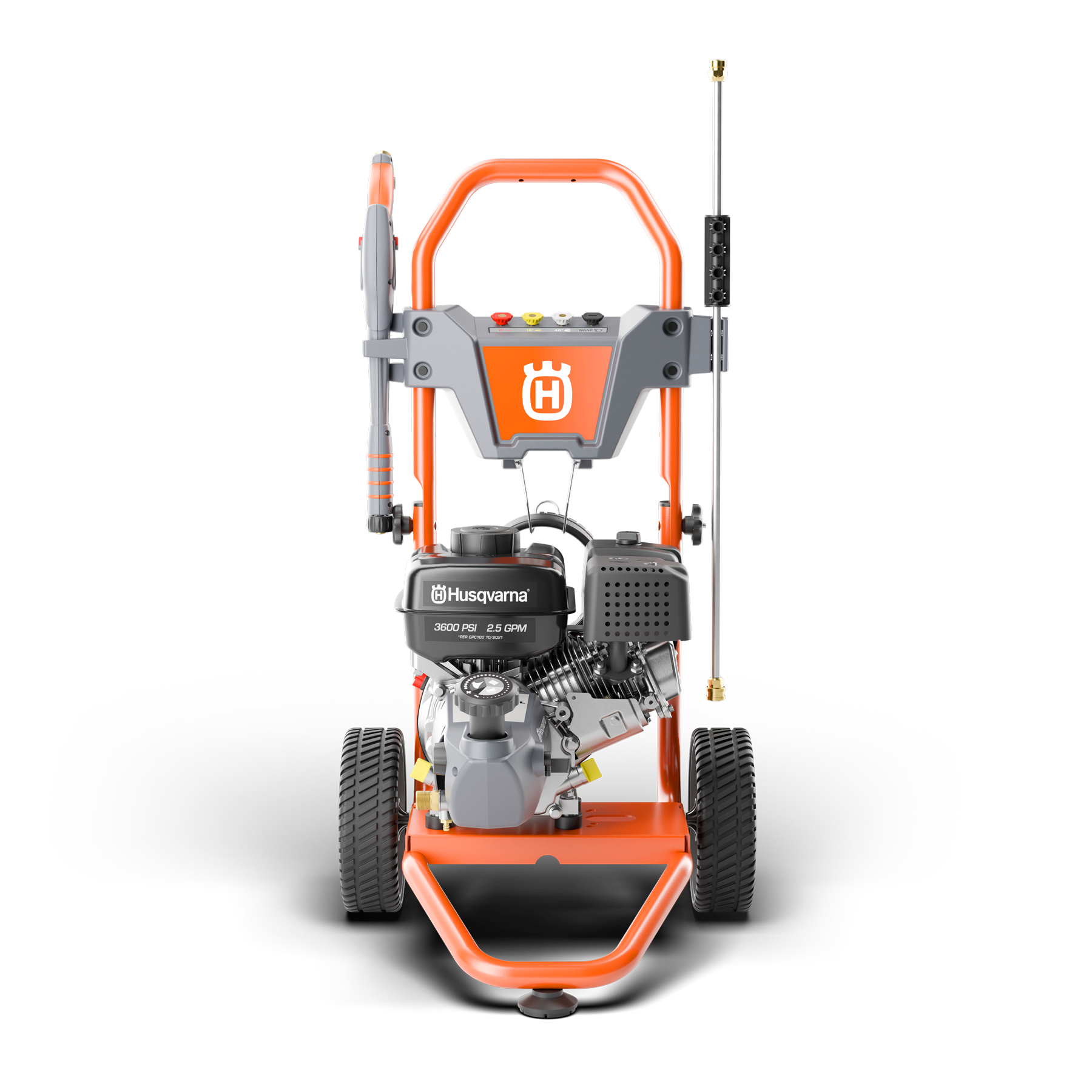 022015 Husqvarna pressure washer front view