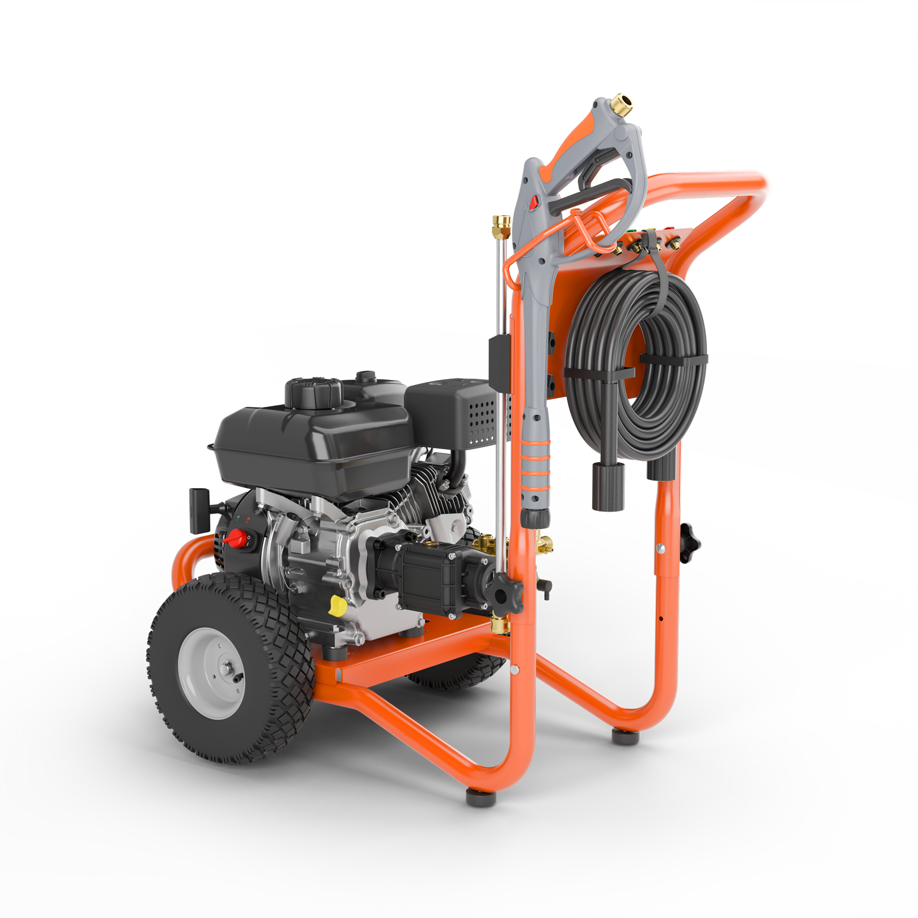 022016 Husqvarna pressure washer back angle view