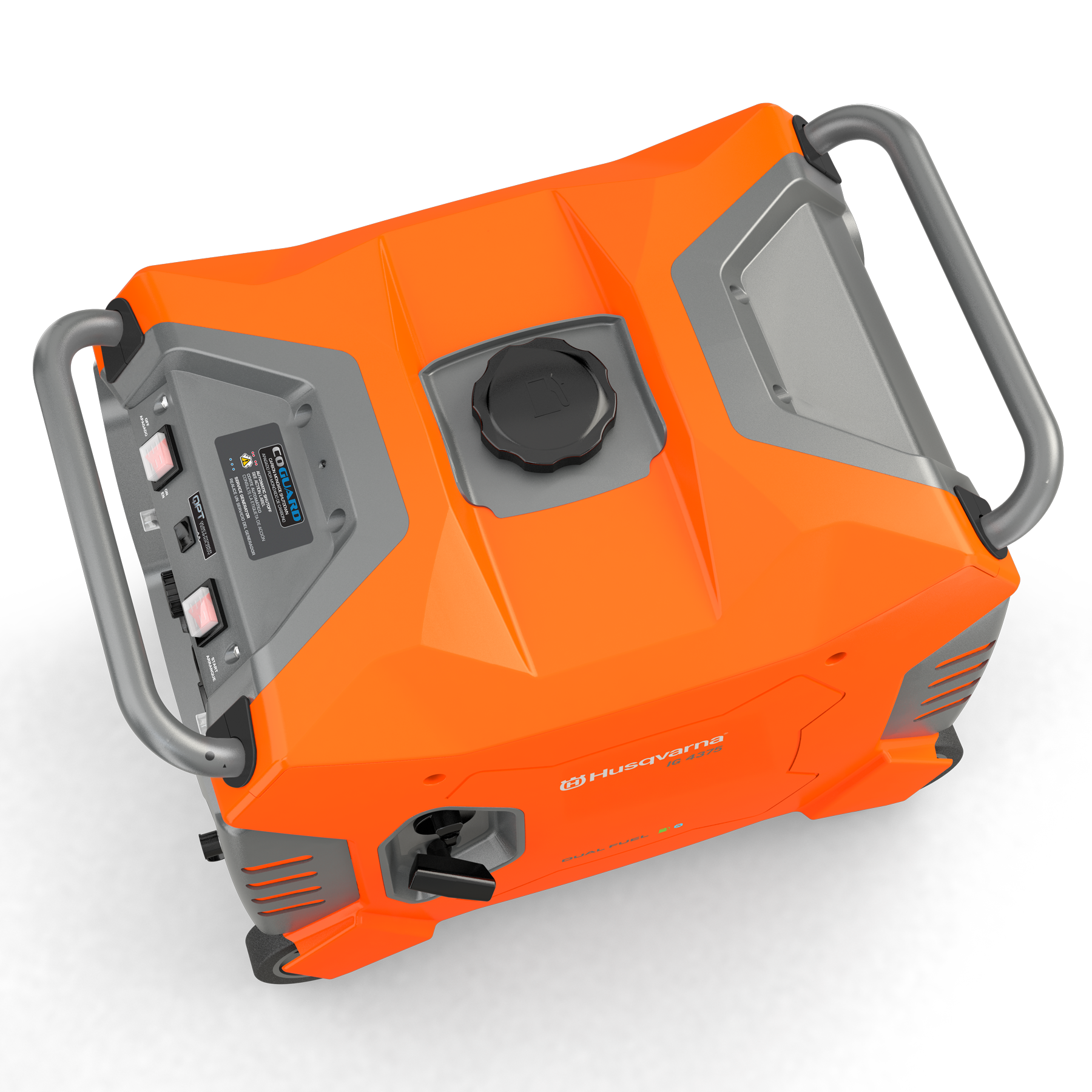 033027 Husqvarna inverter generator top view