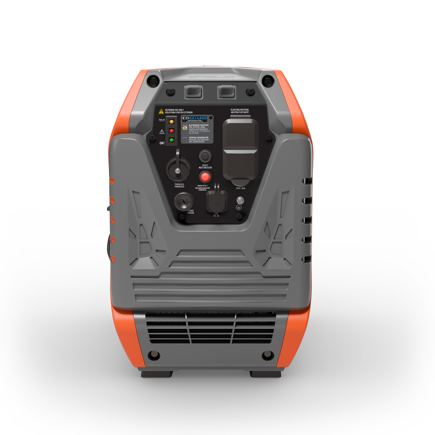 033037 Husqvarna inverter generator front view
