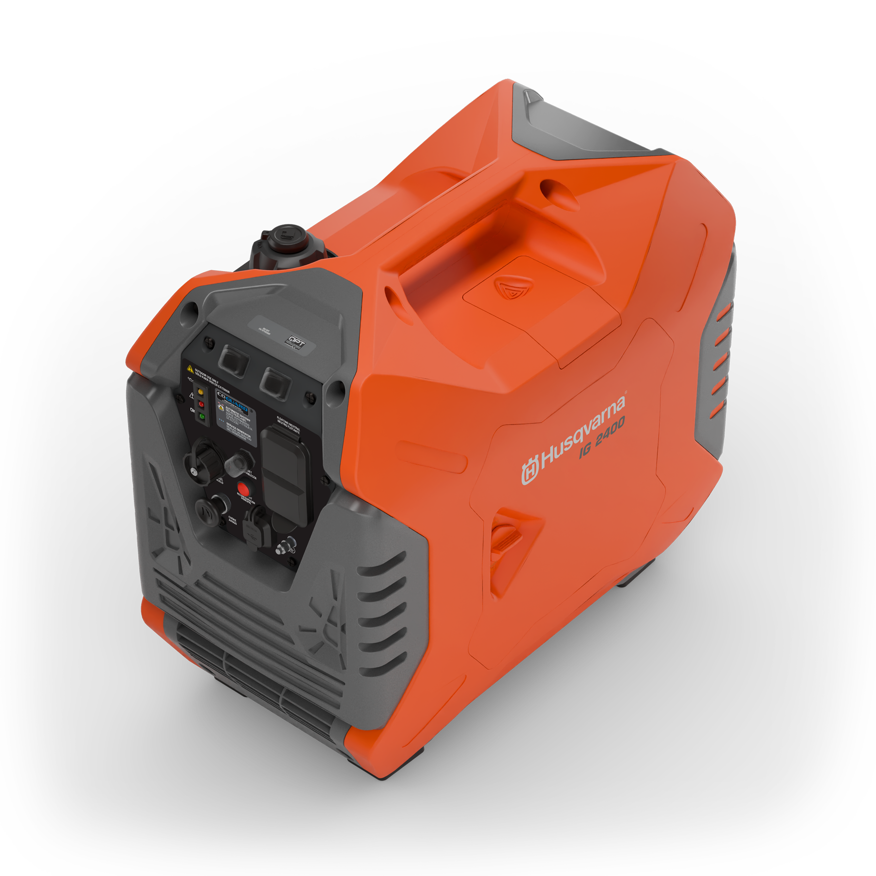 033037 Husqvarna inverter generator top view