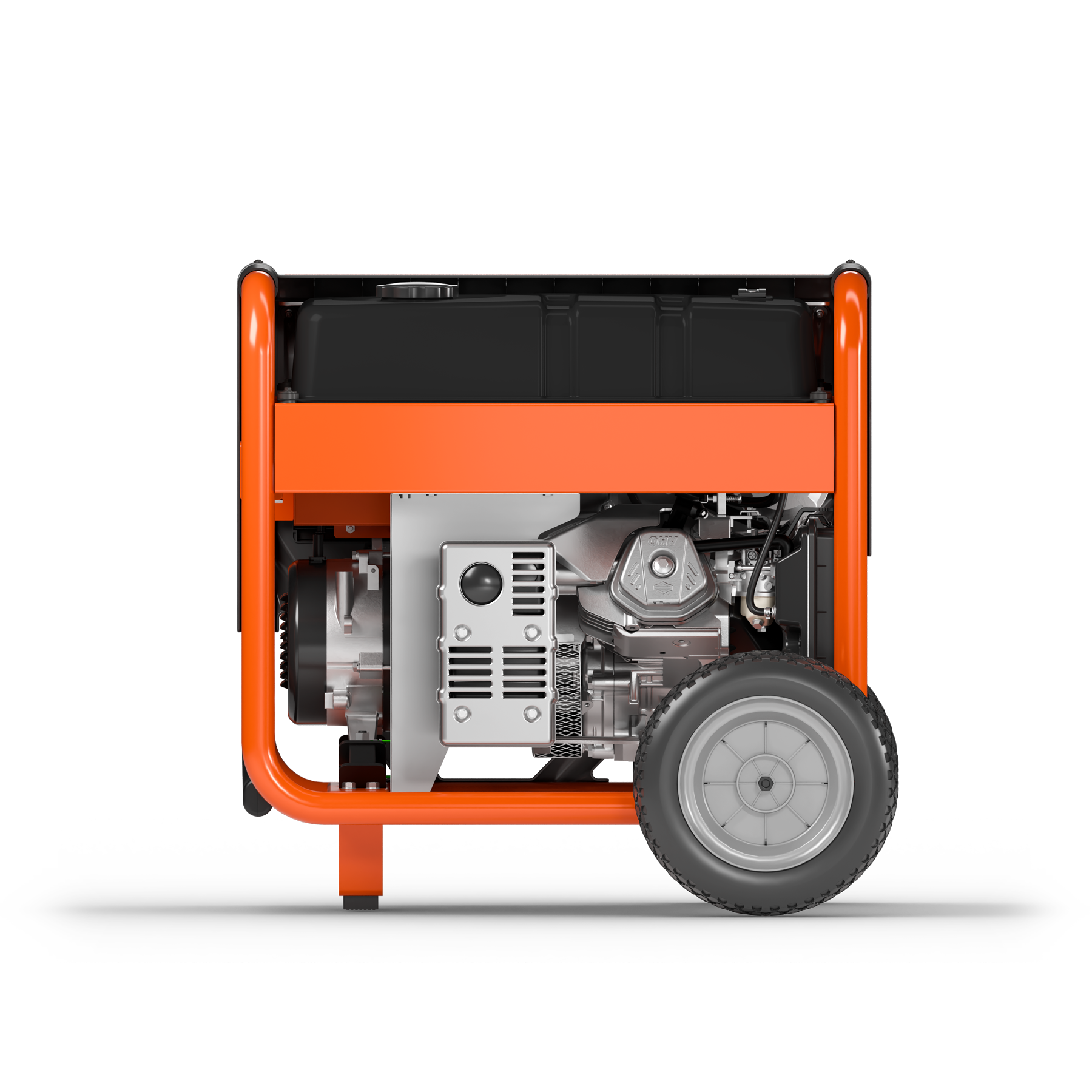 033041 Husqvarna portable generator back view
