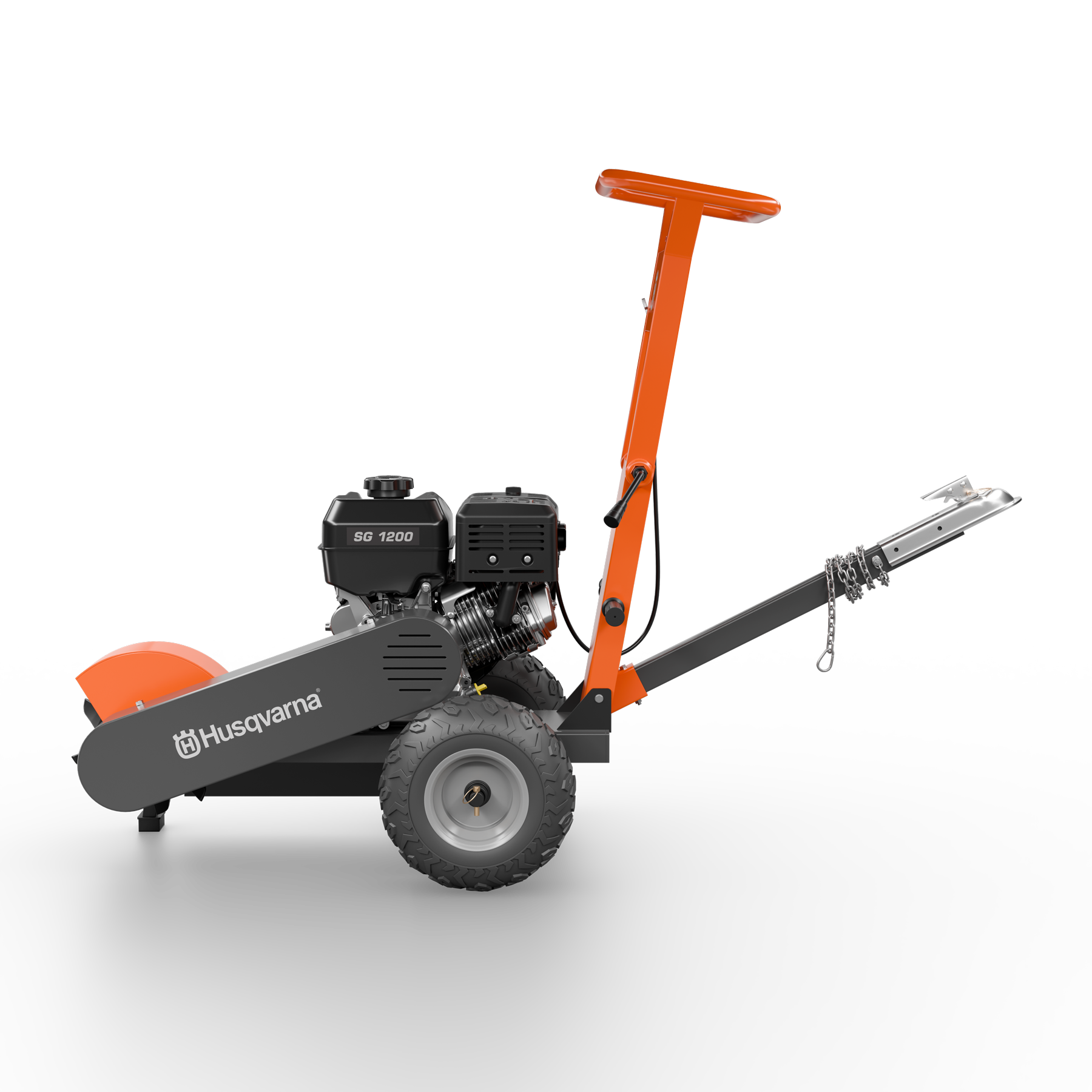 066007 Husqvarna stump grinder side view